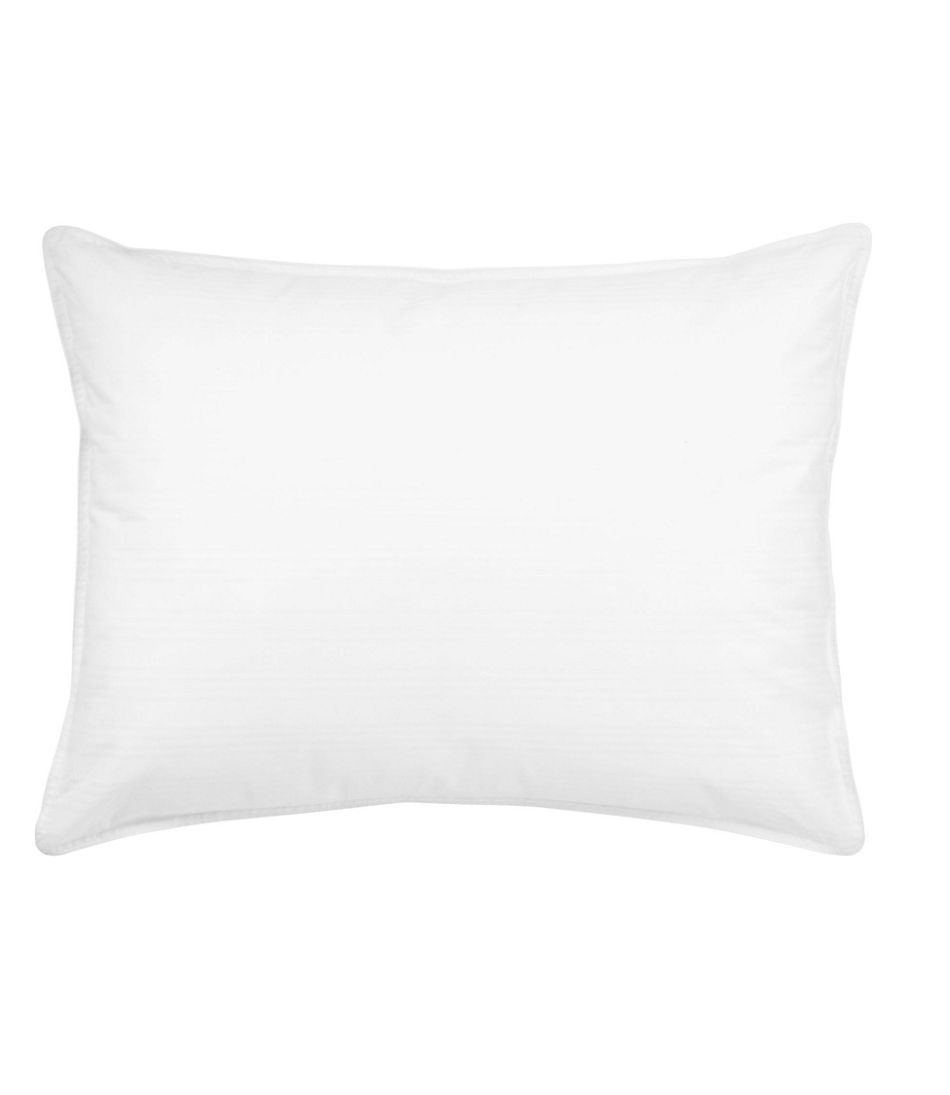 Down-Alternative Damask Pillow L.L.Bean Featured