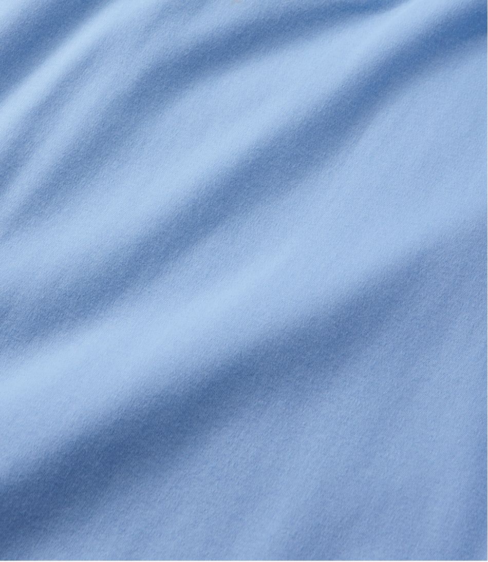 Women's Supima Cotton Nightgown, V-Neck Three-Quarter-Sleeve L.L.Bean Everyday