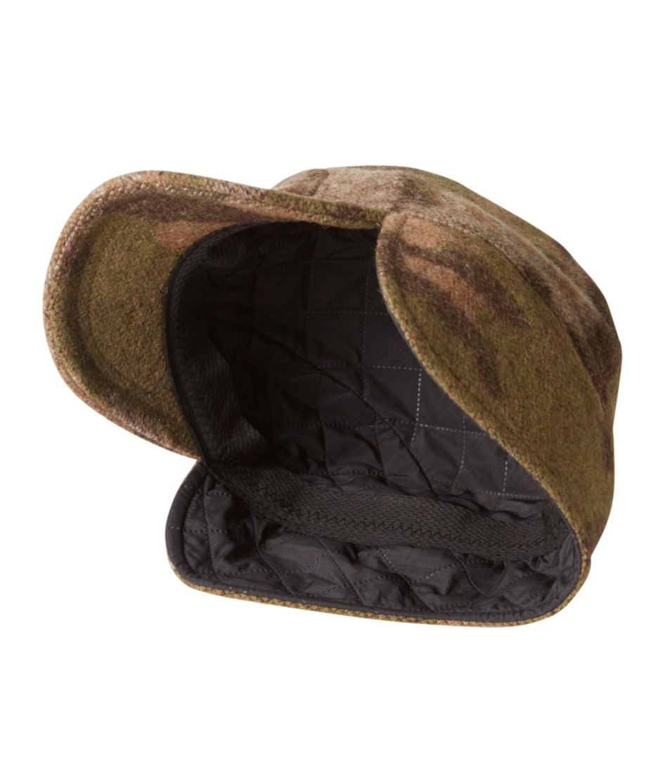 Adults' Maine Guide Wool Cap with PrimaLoft, Camouflage L.L.Bean Featured