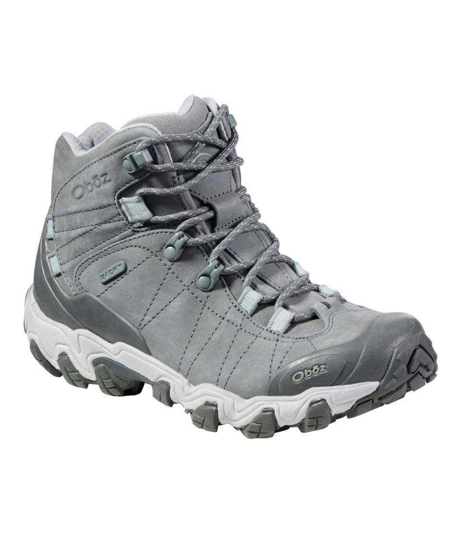 Women's Oboz Bridger Mid B-Dry Hiking Boots L.L.Bean Top Pick