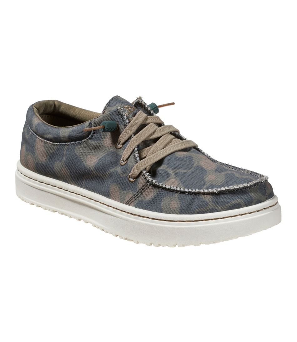 Women's Higgins Beach 4-Eye Slip-Ons, Print L.L.Bean Everyday