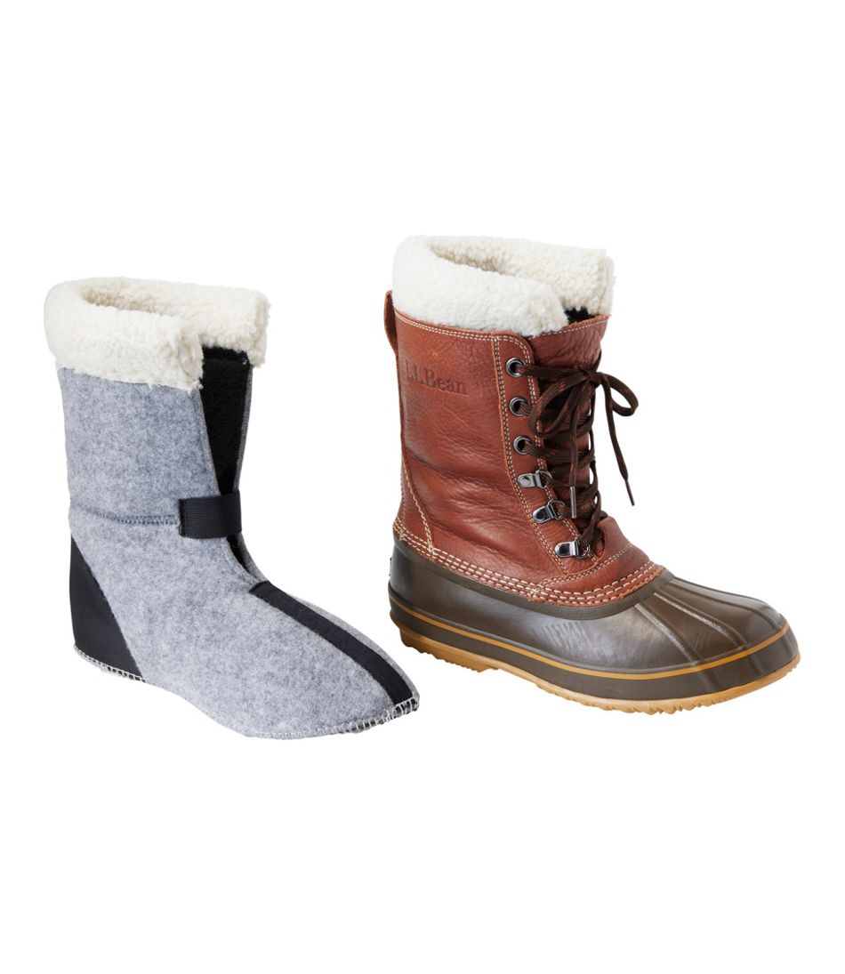 Men's L.L.Bean Snow Boot Liners L.L.Bean New