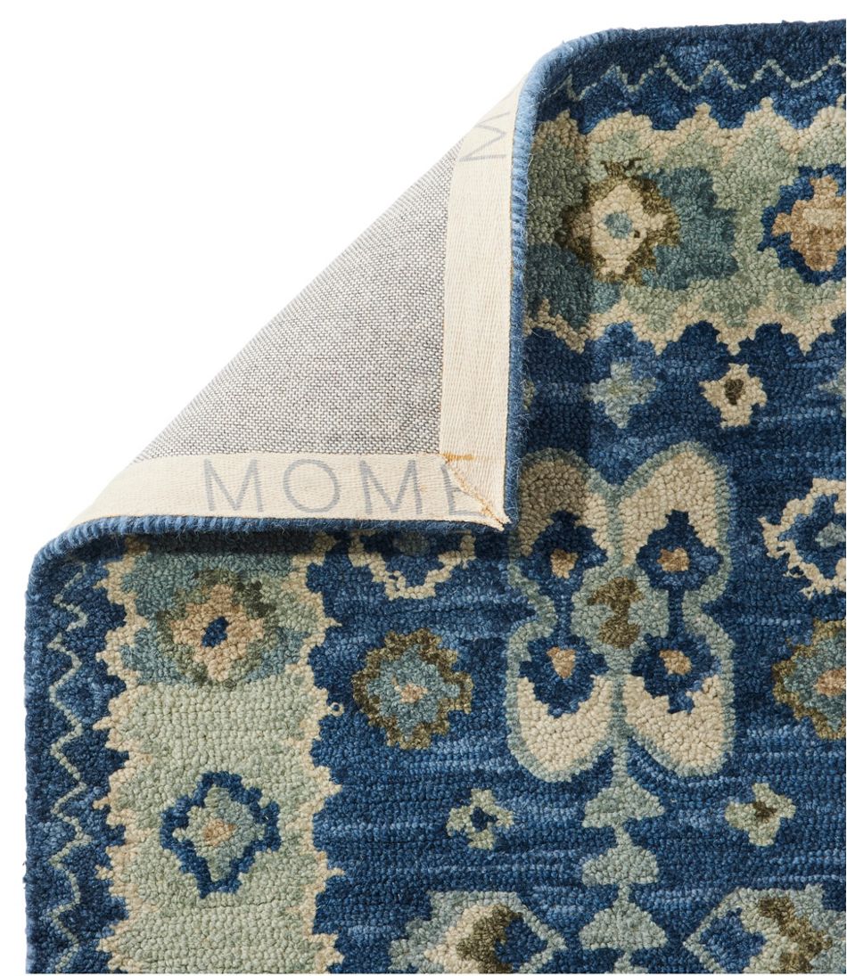 Double Border Wool Hooked Runner L.L.Bean Best Seller
