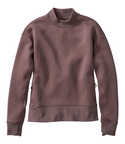 Women's Multisport Mockneck Pullover Sweatshirt L.L.Bean Essential