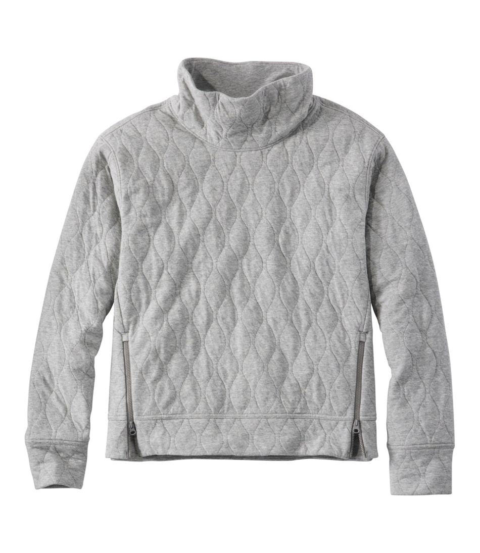 Women's VentureSoft Quilted Funnelneck Pullover L.L.Bean Value