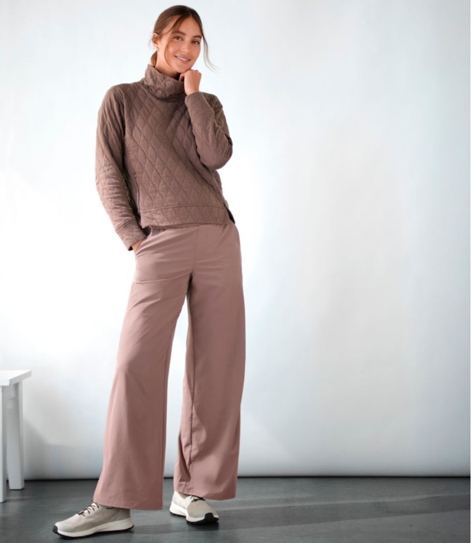 Women's VentureSoft Quilted Funnelneck Pullover L.L.Bean Value