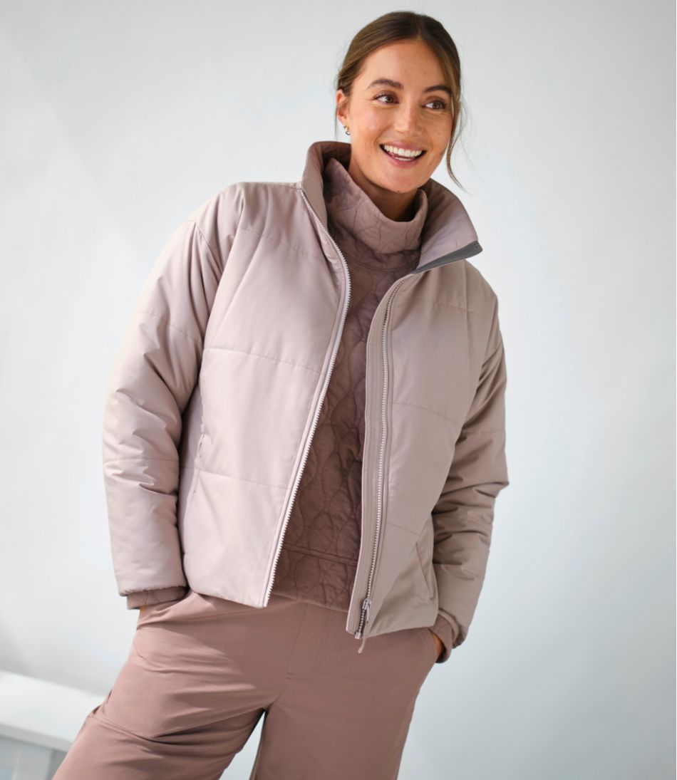 Women's VentureSoft Quilted Funnelneck Pullover L.L.Bean Value