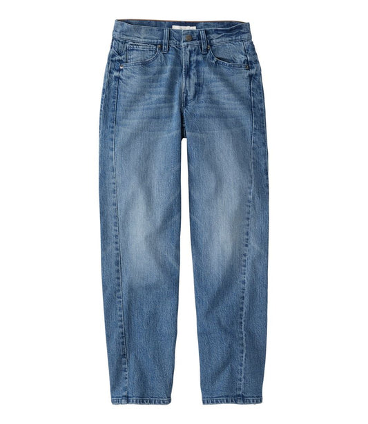 Women's Signature 1912 Premium Jeans, High-Rise Barrel Ankle L.L.Bean Popular