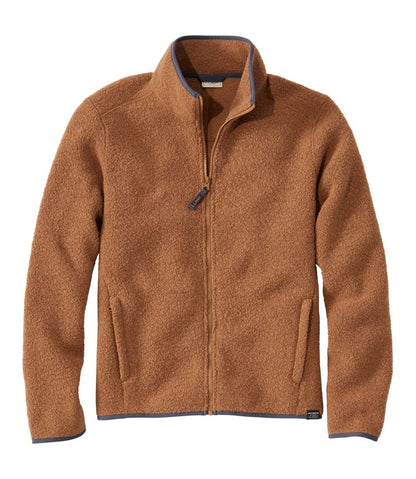 Men's All Season Wool Fleece Full-Zip Sweater L.L.Bean Classic