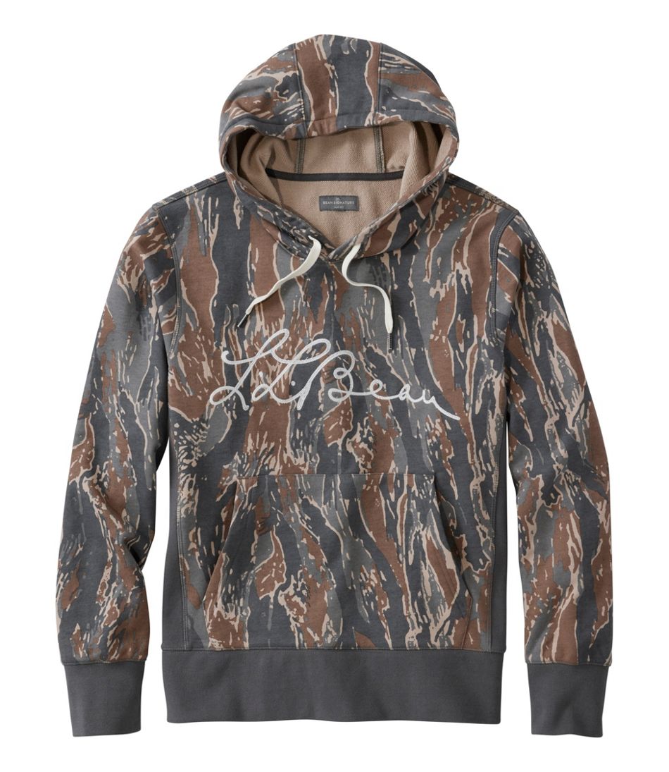 Men's Signature Camp Hoodie Sweatshirt, Print L.L.Bean Value
