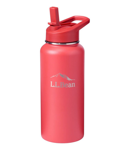 Bean Canteen Insulated Straw Water Bottle, 32 oz. L.L.Bean Classic