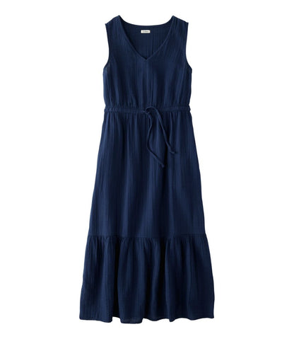 Women's Cloud Gauze Midi Dress L.L.Bean Value