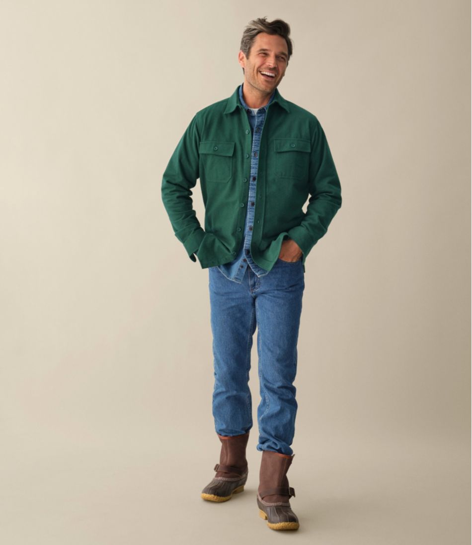 Men's Double L® Jeans, Standard Fit, Straight Leg L.L.Bean Popular