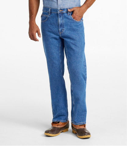 Men's Double L® Jeans, Standard Fit, Straight Leg L.L.Bean Popular