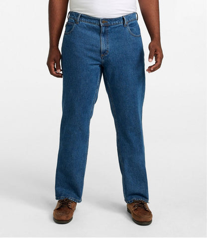 Men's Double L® Jeans, Standard Fit, Straight Leg L.L.Bean Popular