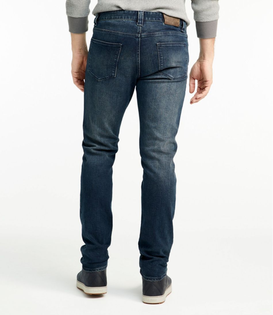 Men's Signature Five-Pocket Jeans with Stretch, Slim Straight L.L.Bean Recommended