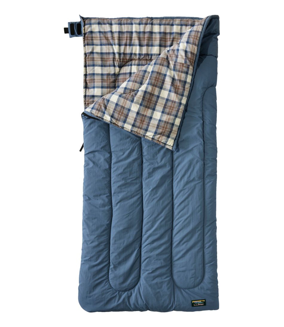 L.L.Bean Flannel Lined Camp Sleeping Bag, 40° L.L.Bean Premium