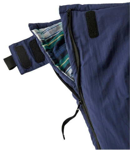 Adults' L.L.Bean Flannel Lined Camp Sleeping Bag, 20° L.L.Bean Featured