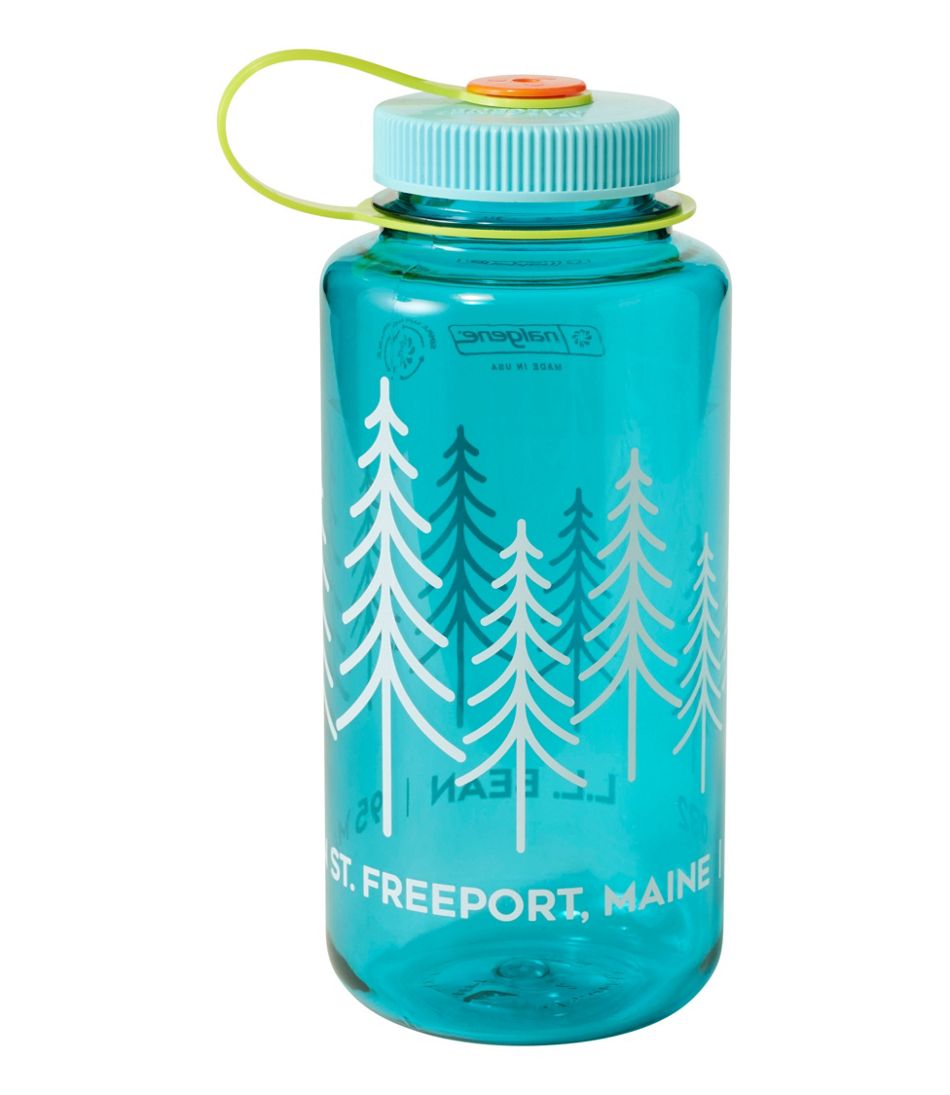 Nalgene Sustain Wide Mouth Water Bottle with L.L.Bean Print, 32 oz. L.L.Bean New