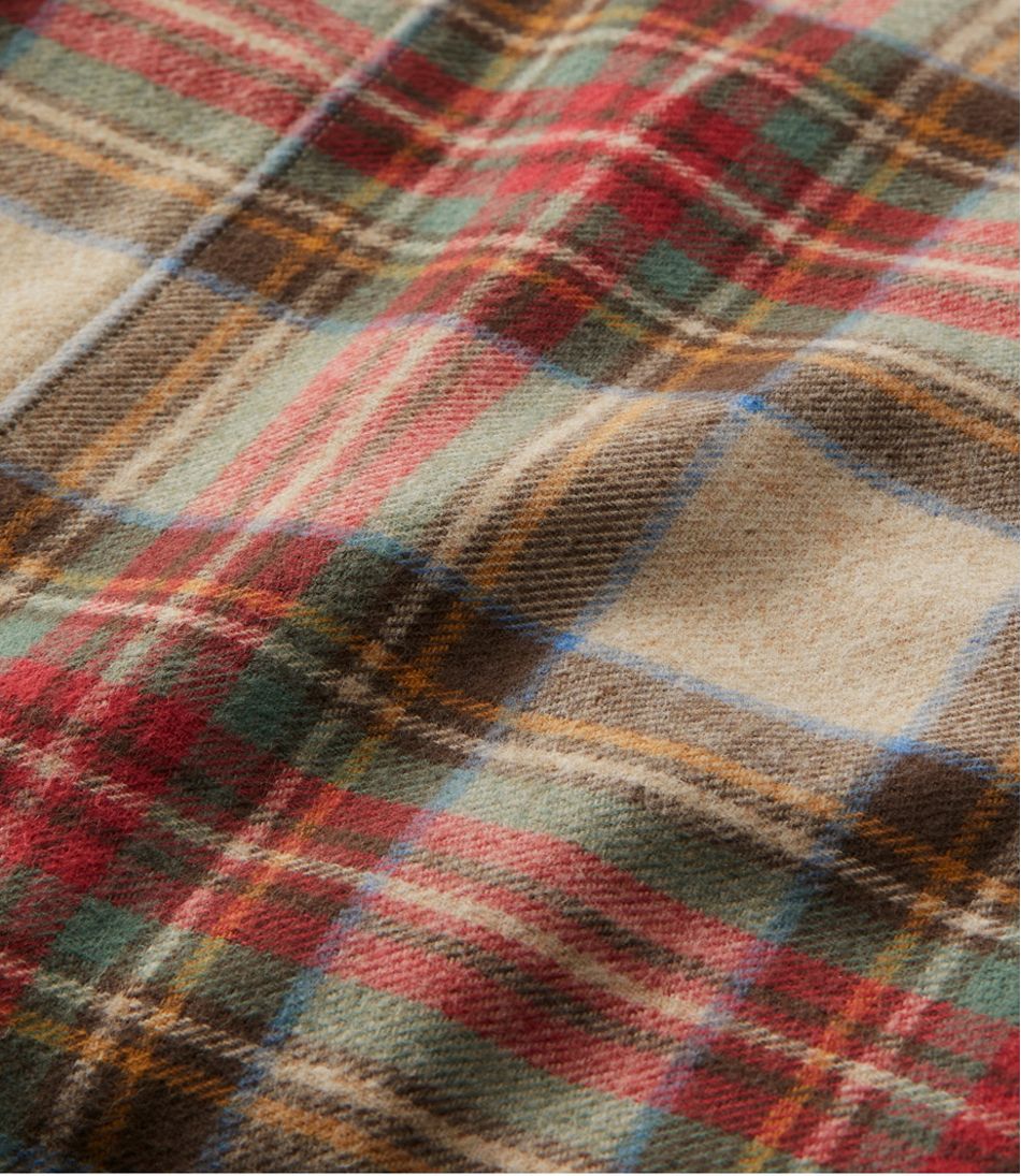 Heritage Chamois Flannel Sheet Collection, Plaid L.L.Bean Essential