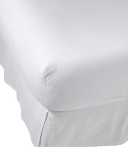 280-Thread-Count Pima Cotton Percale Sheet, Fitted L.L.Bean New