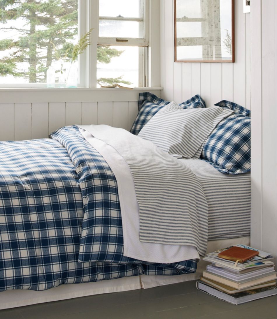Ultrasoft Comfort Flannel Sheet Set, Stripe L.L.Bean Trending
