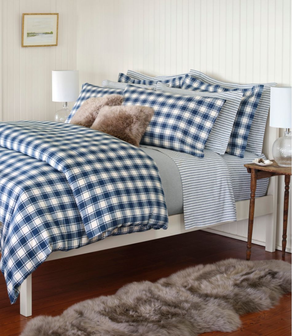Ultrasoft Comfort Flannel Sheet Set, Stripe L.L.Bean Trending