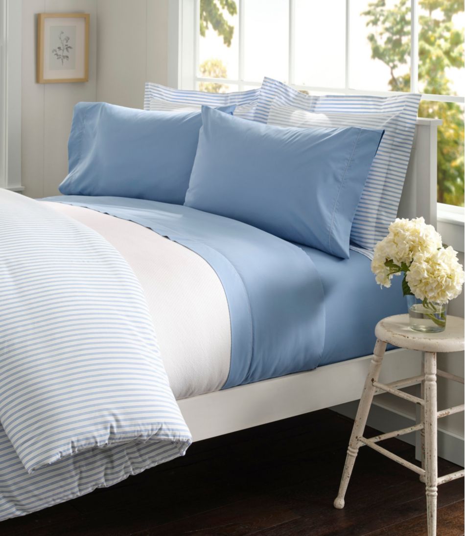 Premium Egyptian Percale Sheet Collection L.L.Bean Top Pick