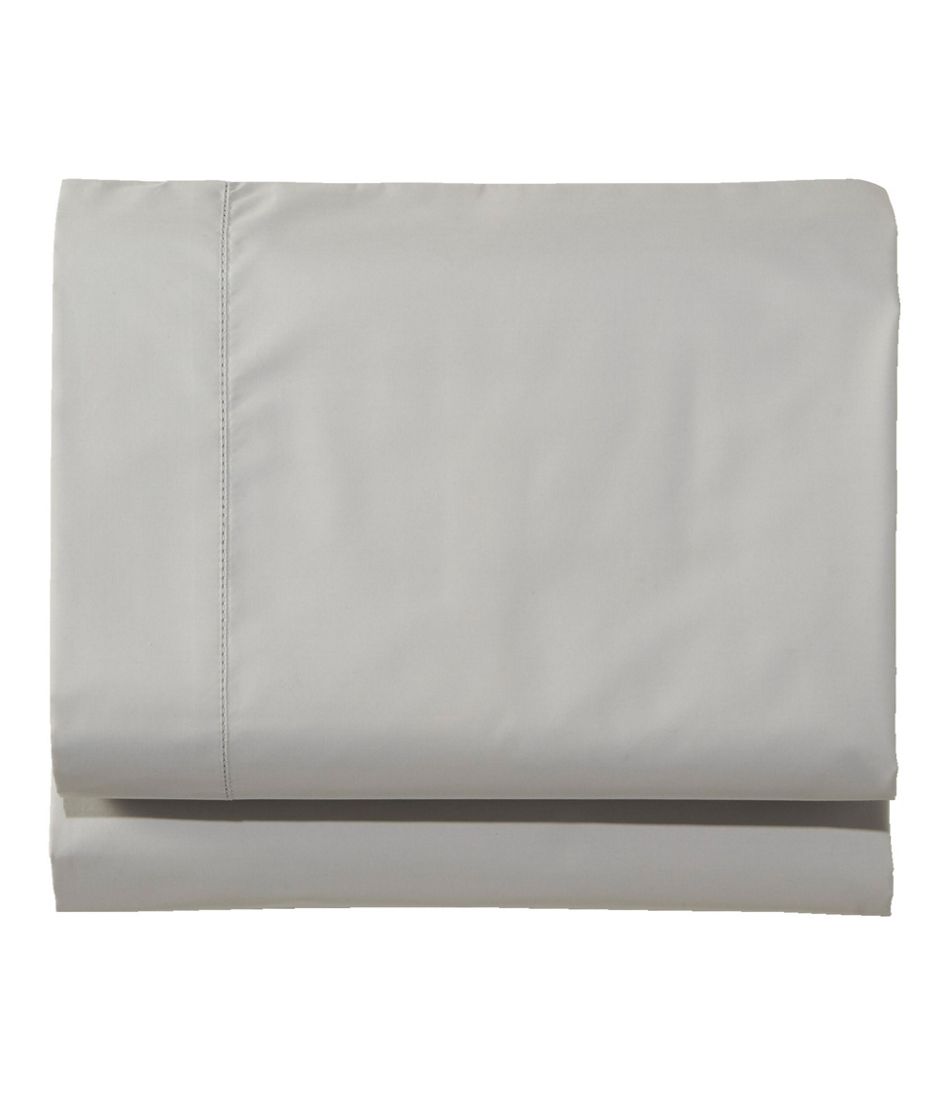 280-Thread-Count Pima Cotton Percale Sheet, Flat L.L.Bean Recommended
