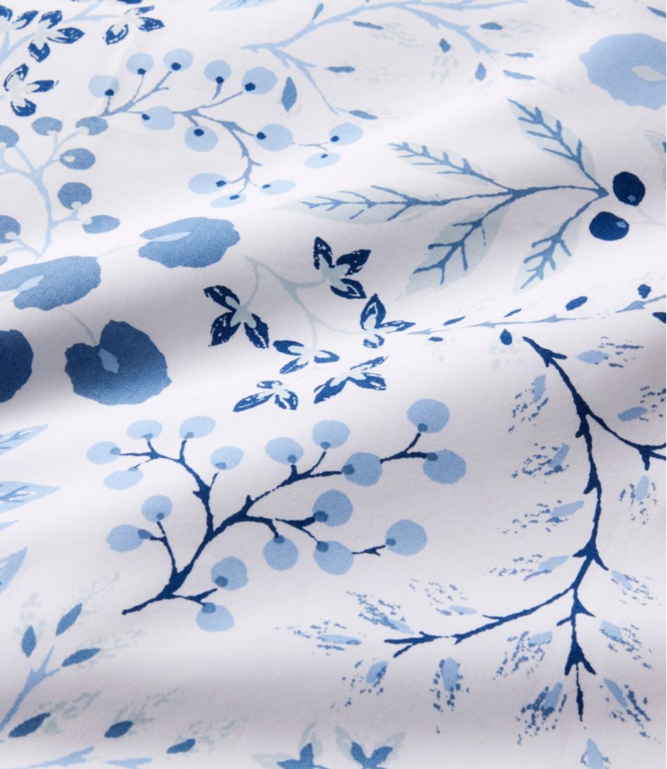 280-Thread-Count Pima Cotton Percale Sheet Set, Print L.L.Bean Everyday