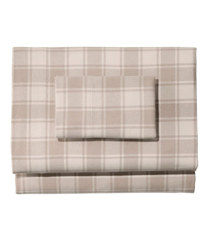Ultrasoft Comfort Flannel Sheet Set, Check L.L.Bean Everyday