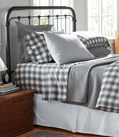 Ultrasoft Comfort Flannel Sheet Set, Check L.L.Bean Everyday