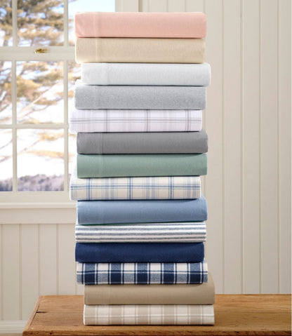 Ultrasoft Comfort Flannel Sheet Set, Check L.L.Bean Everyday