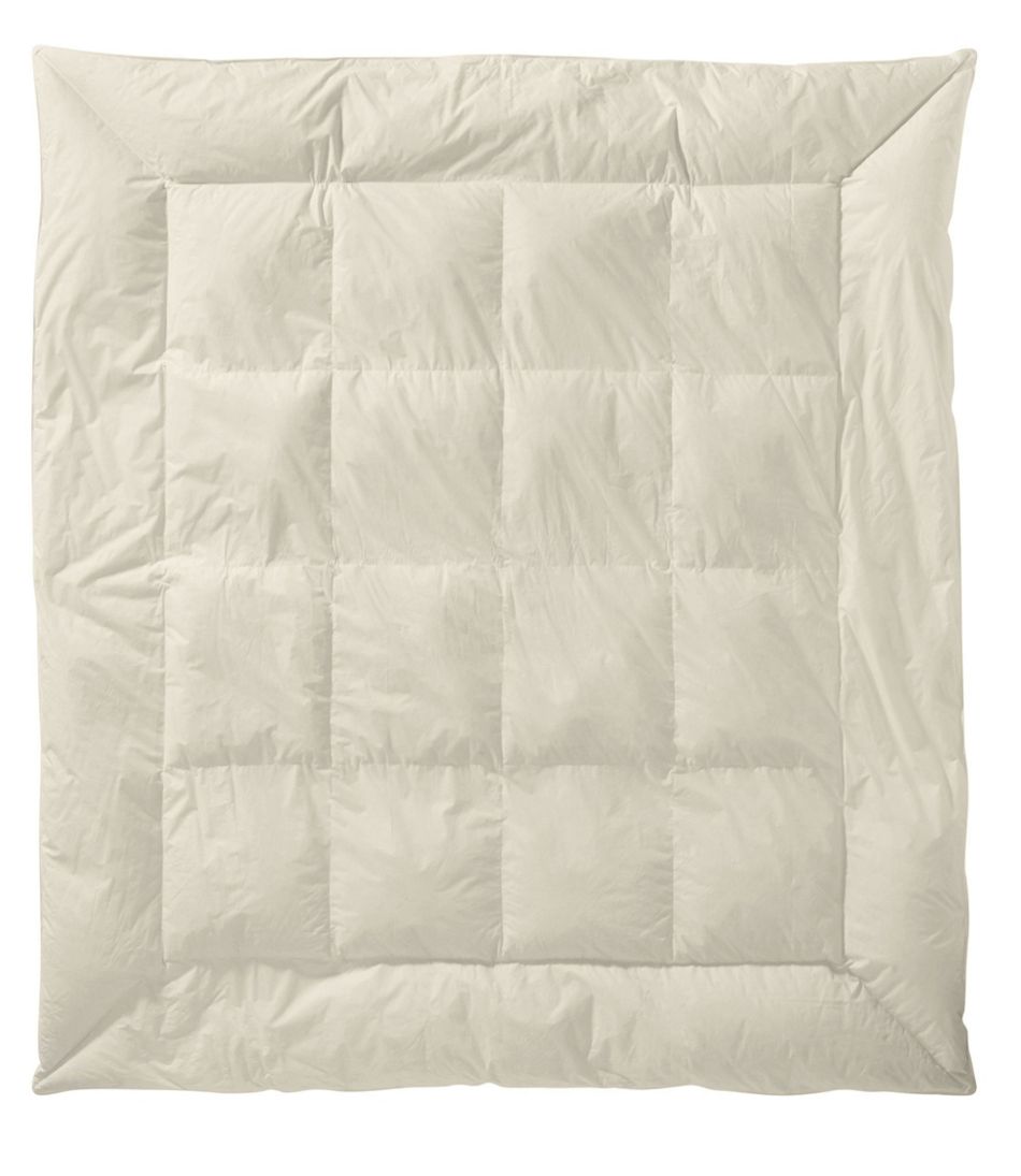 Permabaffle Box Goose Down Comforter, Warmer L.L.Bean New