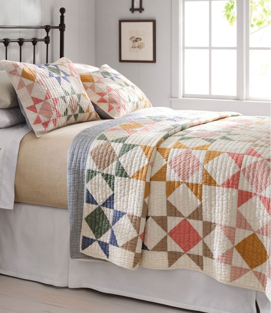 North Star Patchwork Quilt Collection L.L.Bean Featured