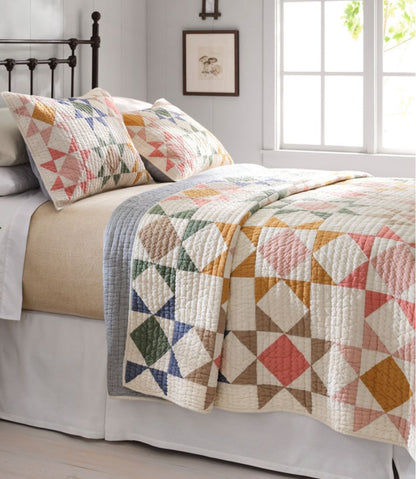 North Star Patchwork Quilt Collection L.L.Bean Featured