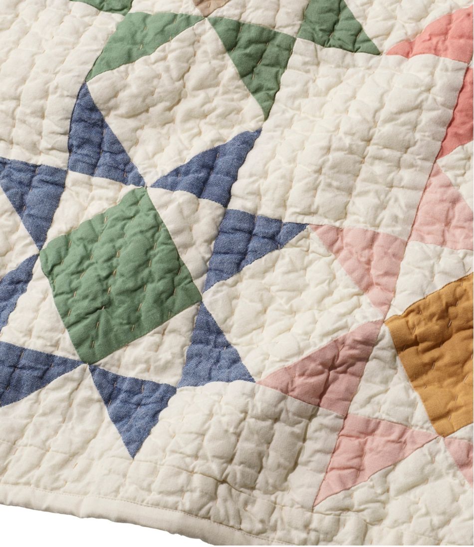 North Star Patchwork Quilt Collection L.L.Bean Featured
