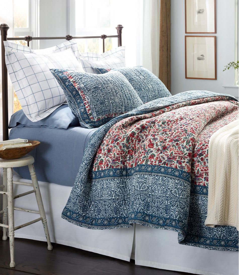 Border Floral Quilt Collection L.L.Bean Everyday