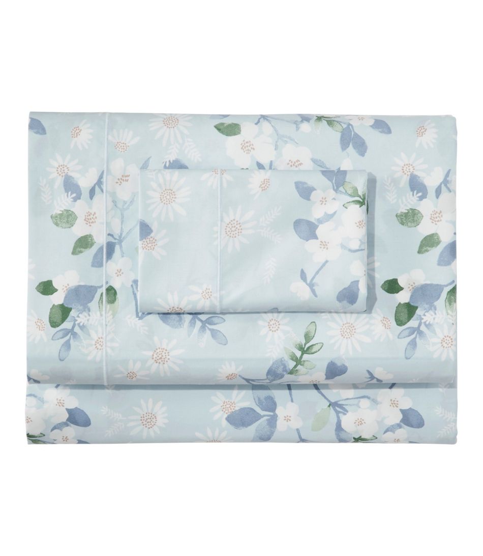 Premium Egyptian Percale Sheet Collection, Daisy L.L.Bean Value
