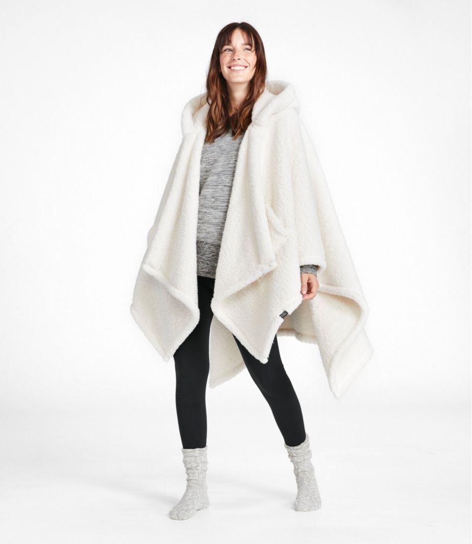 Cozy Sherpa Wearable Throw L.L.Bean Popular