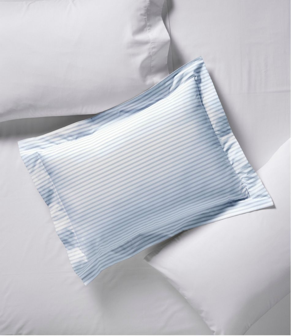 Premium Egyptian Percale Comforter Cover Collection, Stripe L.L.Bean Everyday