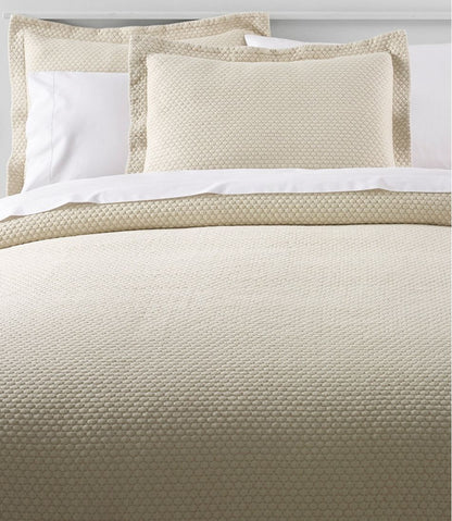 Organic Honeycomb Matelassé Bedspread L.L.Bean Popular