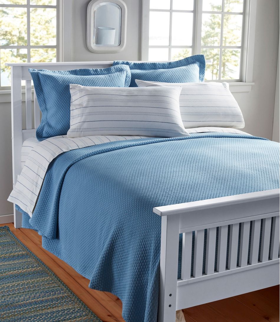 Organic Flannel Sheet Collection, Stripe L.L.Bean Value