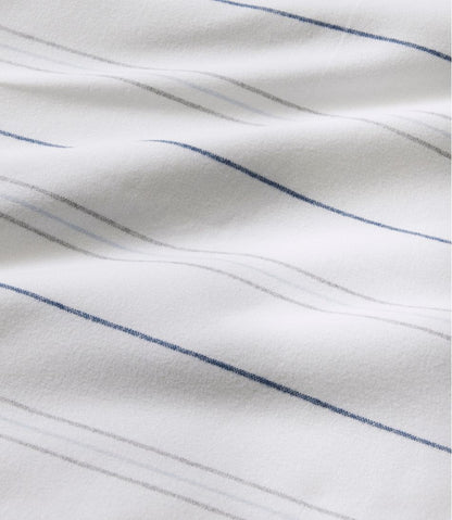 Organic Flannel Sheet Collection, Stripe L.L.Bean Value