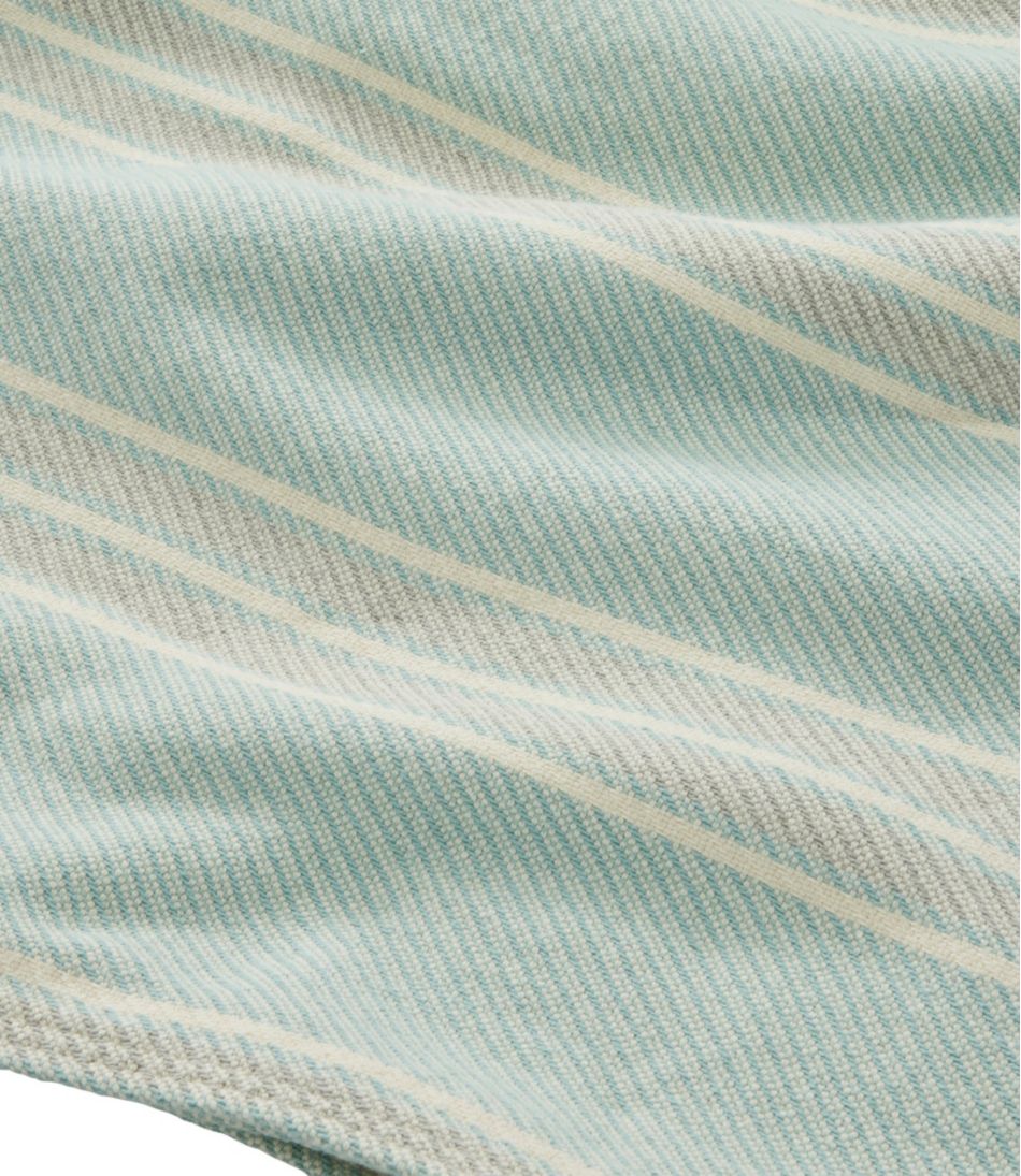 Maine Twill Blanket, Stripe L.L.Bean Premium