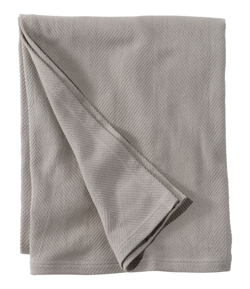 Organic Cotton Blanket L.L.Bean New