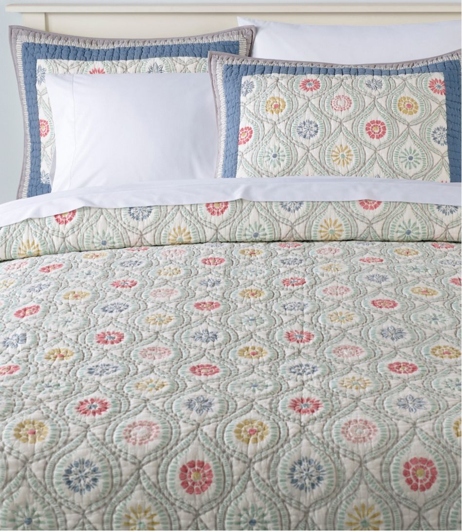 Botanical Border Quilt Collection L.L.Bean Top Pick