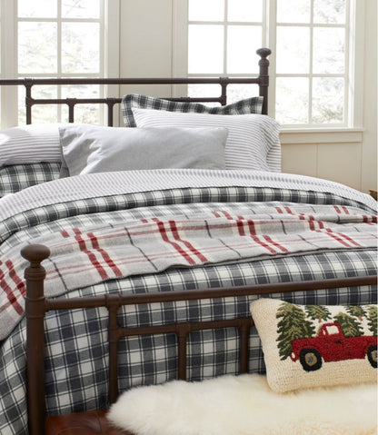Washable Wool Blanket, Plaid L.L.Bean Classic