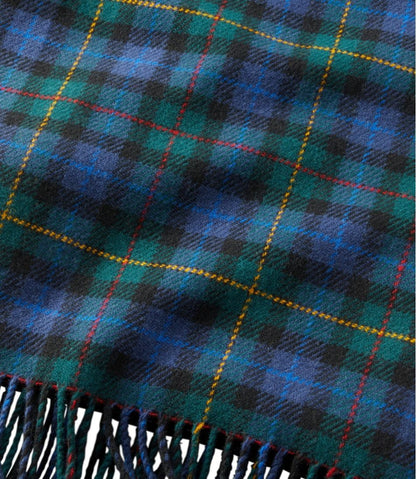 L.L.Bean Washable Wool Throw, Plaid 54" x 60" L.L.Bean Premium
