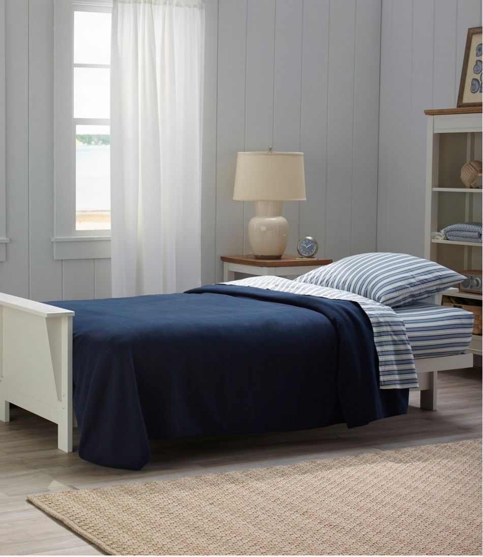 Sunwashed Percale Sheet Collection, Stripe L.L.Bean New